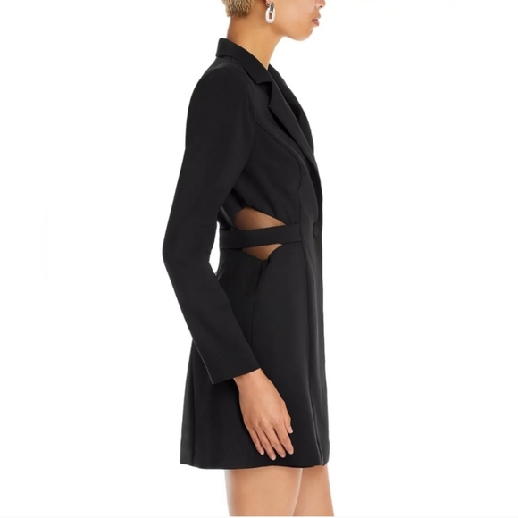 Liv Foster Black Twill Blazer Dress. NWT. Size US 14 - Picture 7 of 8